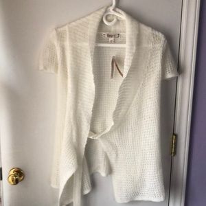 Decree wrap  loop sweater